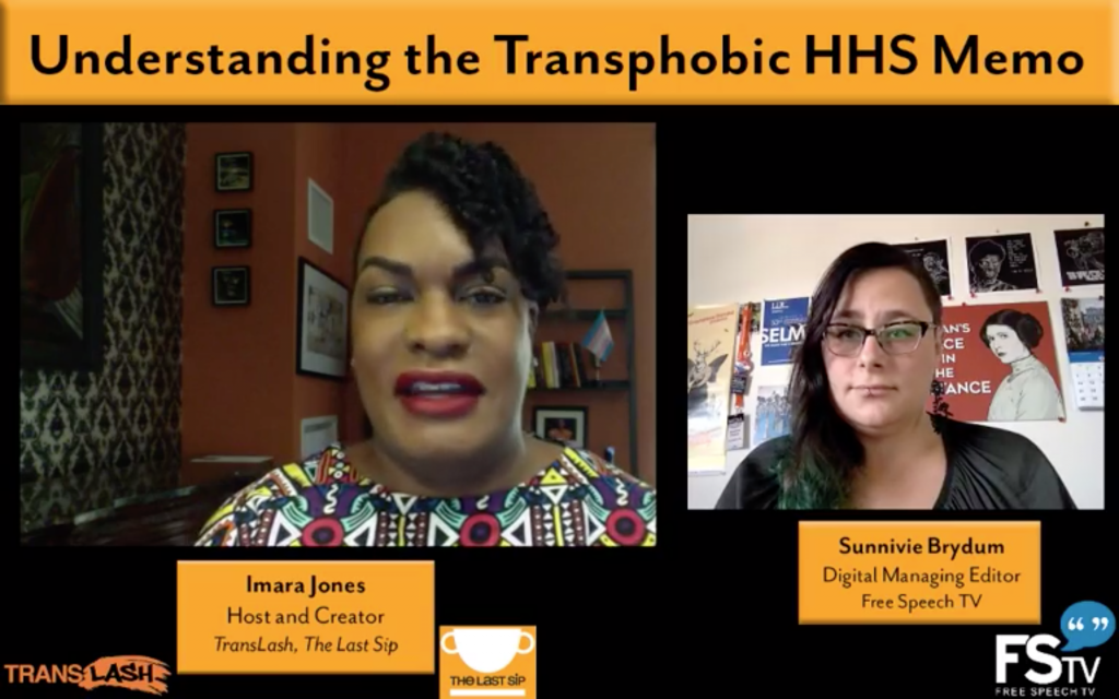 Understanding The Transphobic HHS Memo - Free Speech TV