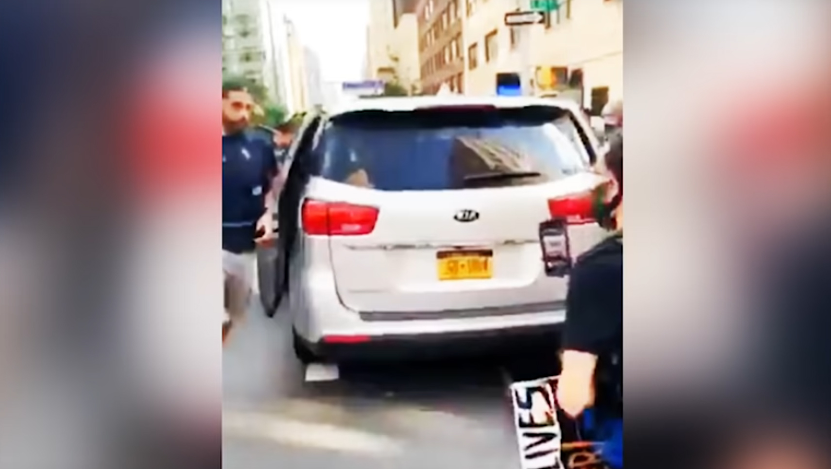 Nyc Protester Thrown Into Unmarked Van Free Speech Tv 