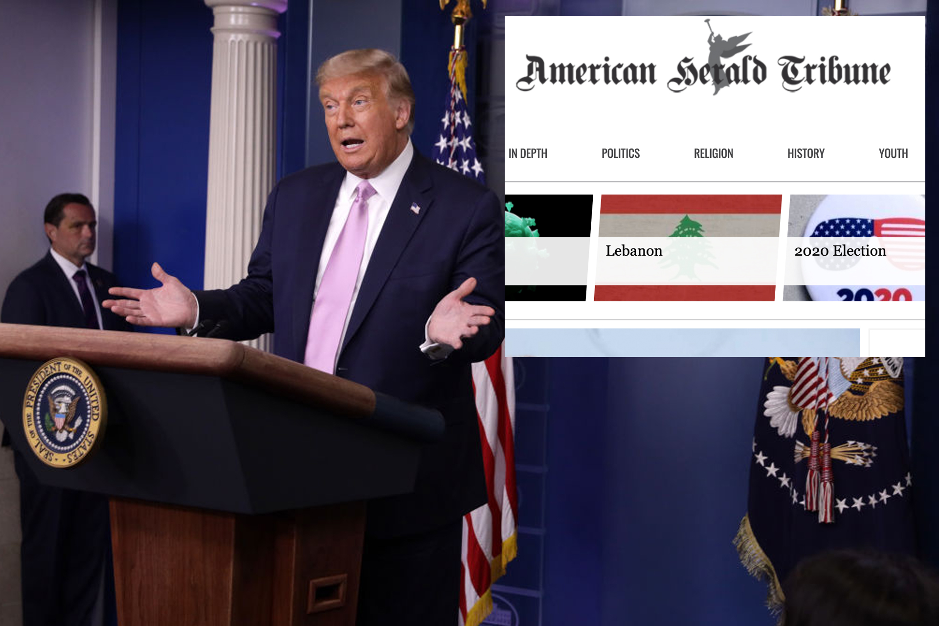 A Trump PAC is Posing as a News Site Free Speech TV