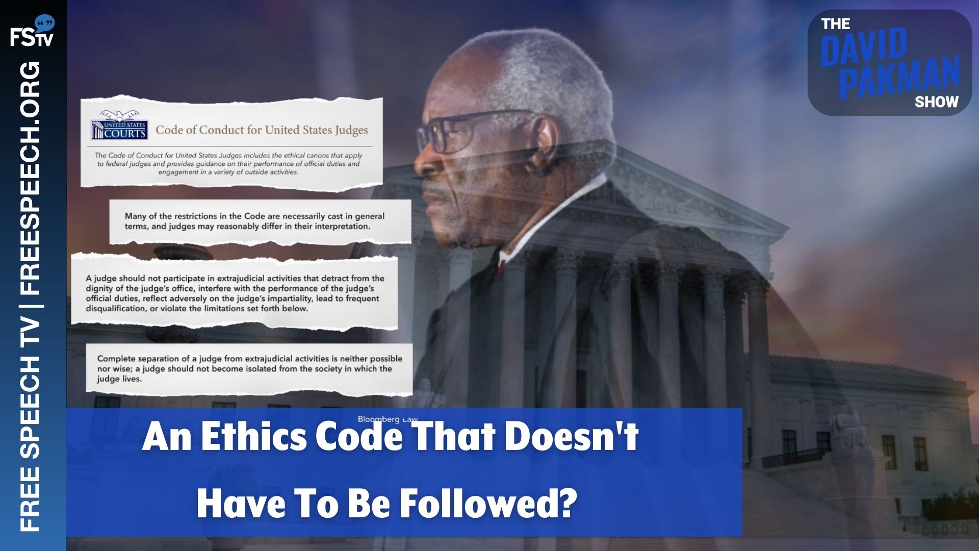 The David Pakman Show | An Ethics Code That Doesn't Have To Be Followed?