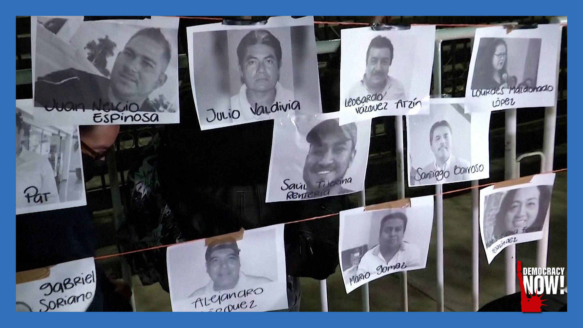 U.S.-Backed Drug War Fuels Murders of Journalists in Mexico, Most Dangerous Country for Media Workers