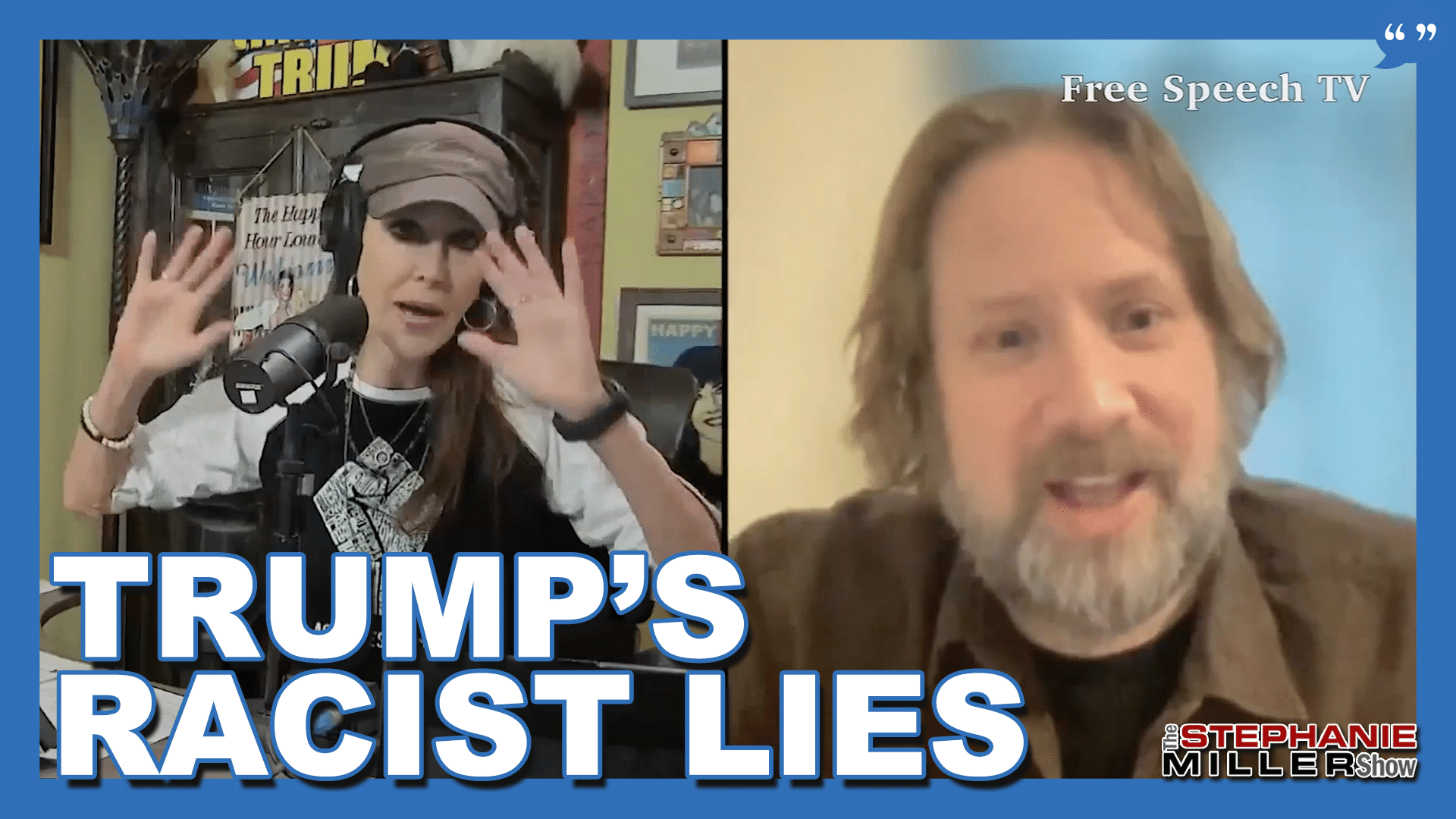 Mama & Rude on Trump's Rally - Free Speech TV