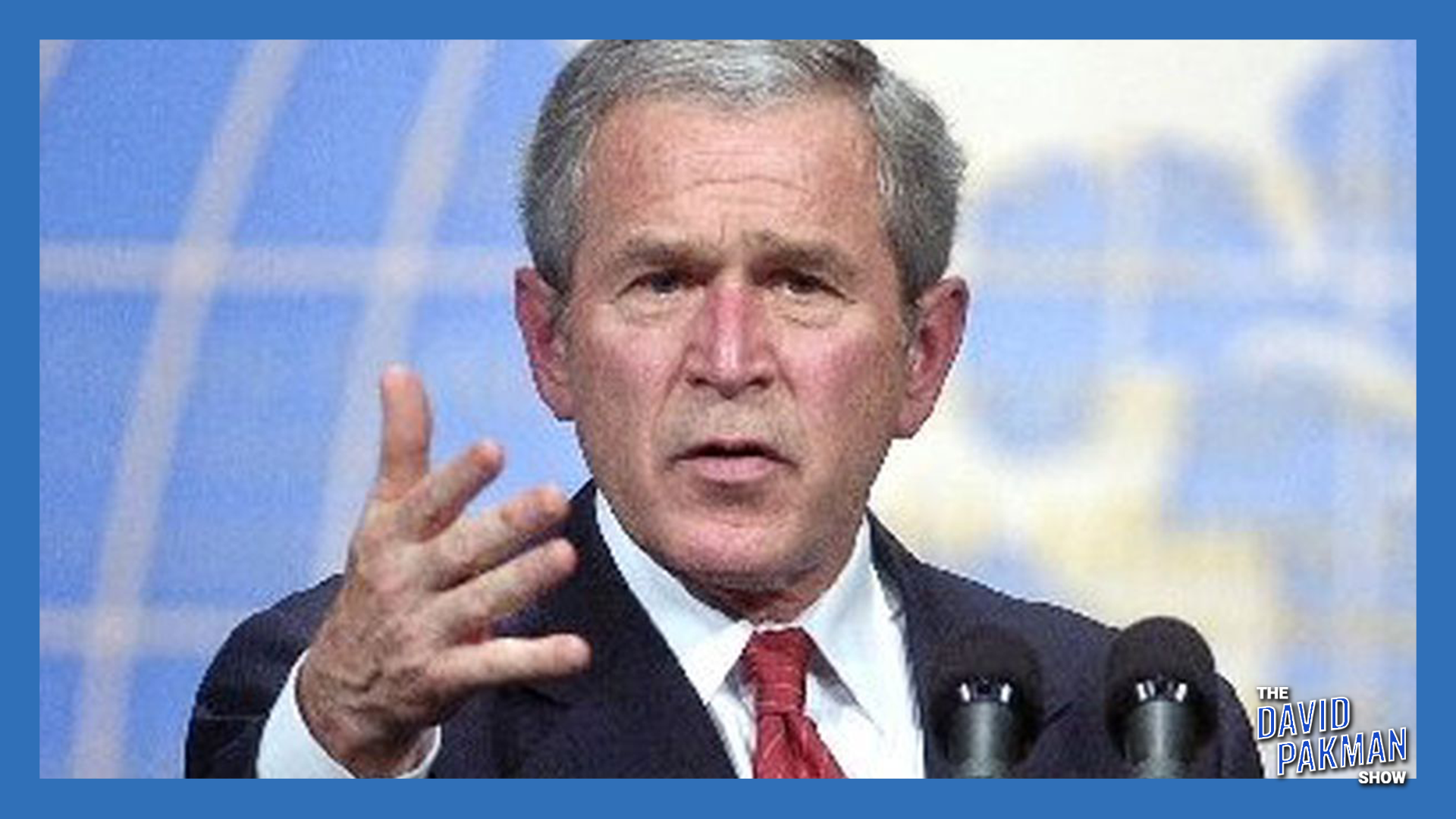 Freudian Slip: Bush Calls Iraq Invasion Brutal & Unjustified
