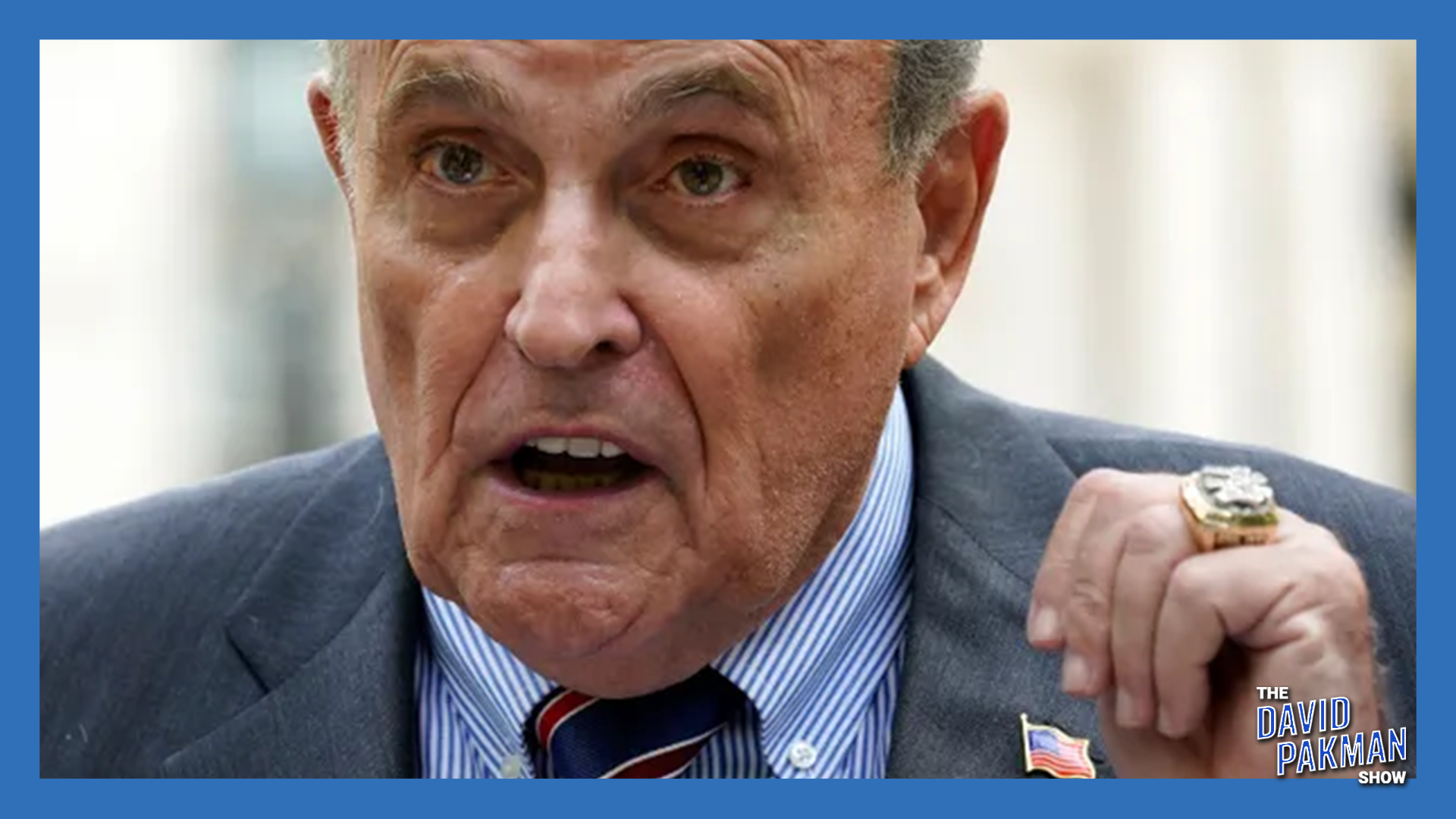 Rudy Giuliani Panicking, Wants to "Die a Free Man"