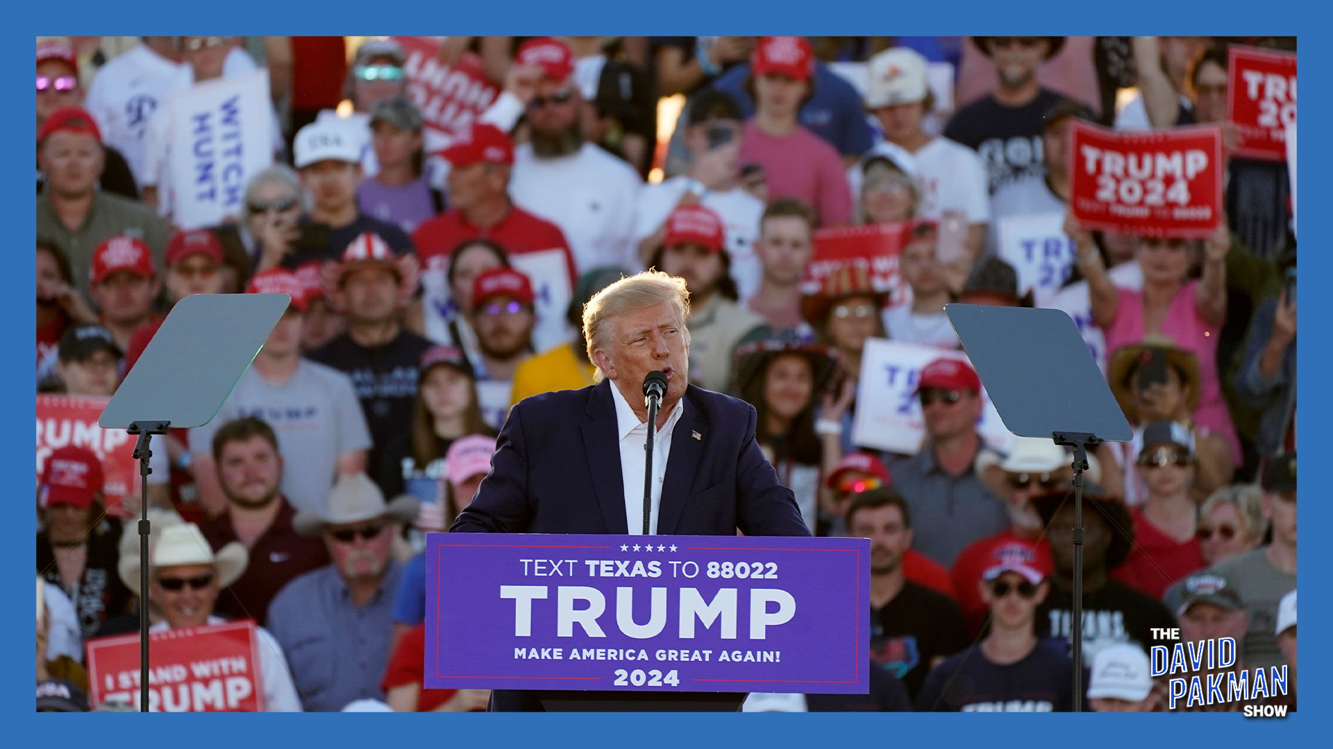 Trump's 1st 2024 campaign rally goes bad quick