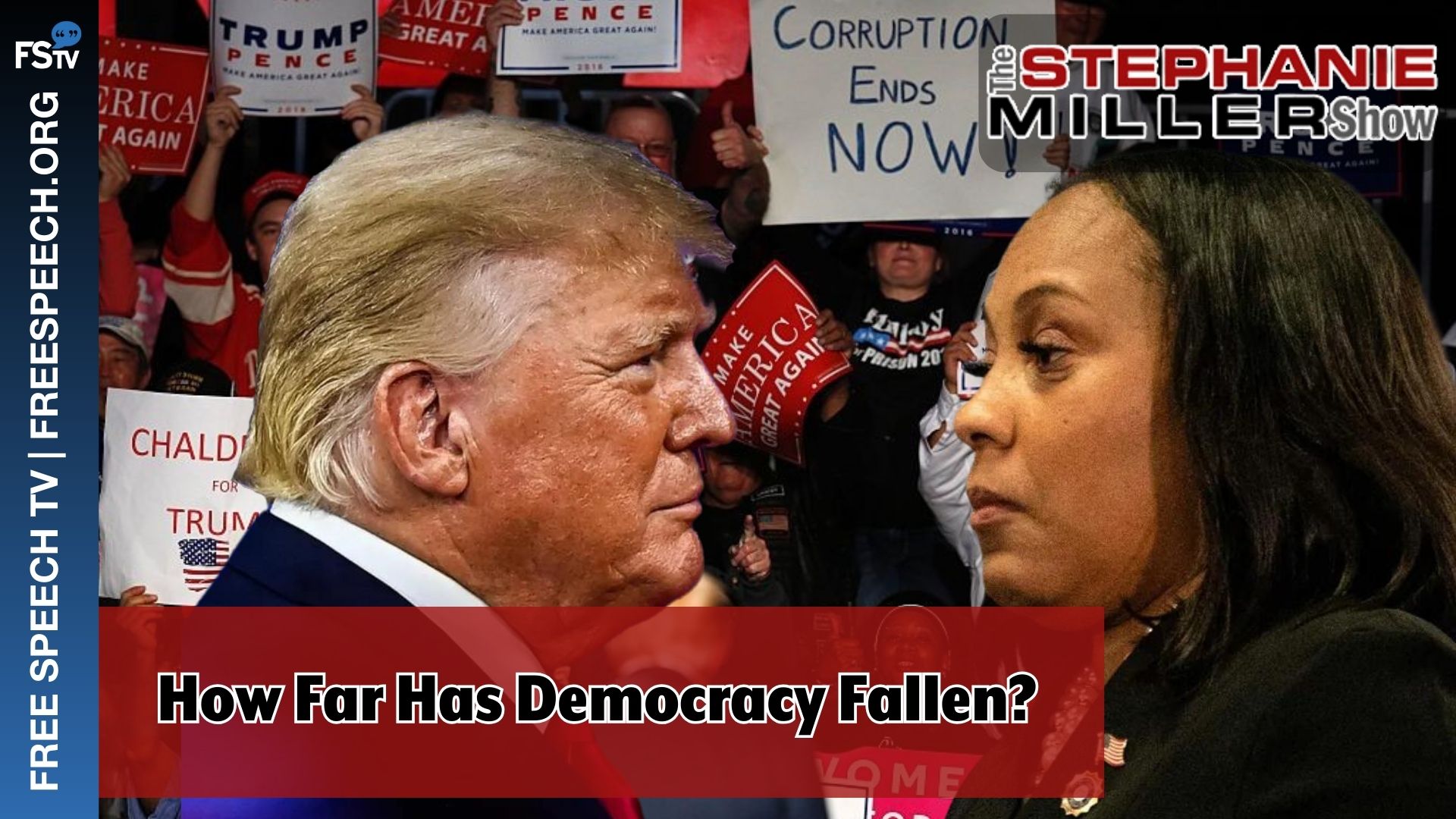 The Stephanie Miller Show | How Far Has Democracy Fallen?