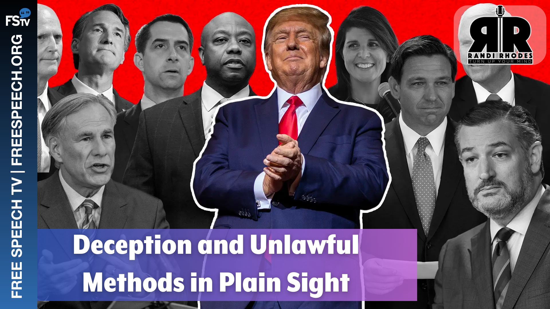The Randi Rhodes Show | Deception and Unlawful Methods in Plain Sight