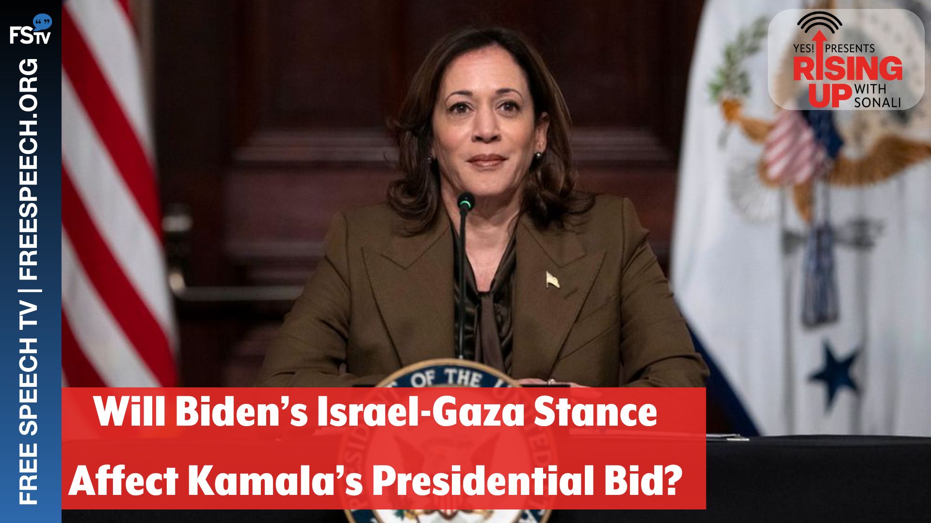 Rising Up with Sonali | Will Biden’s Israel-Gaza Stance Affect Kamala’s ...