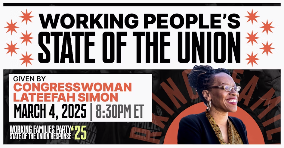 Working People's State of the Union 2025 - Watch Now