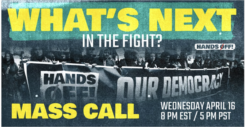 Working Families Party Mass Call 4/16 - Watch on Demand Now!