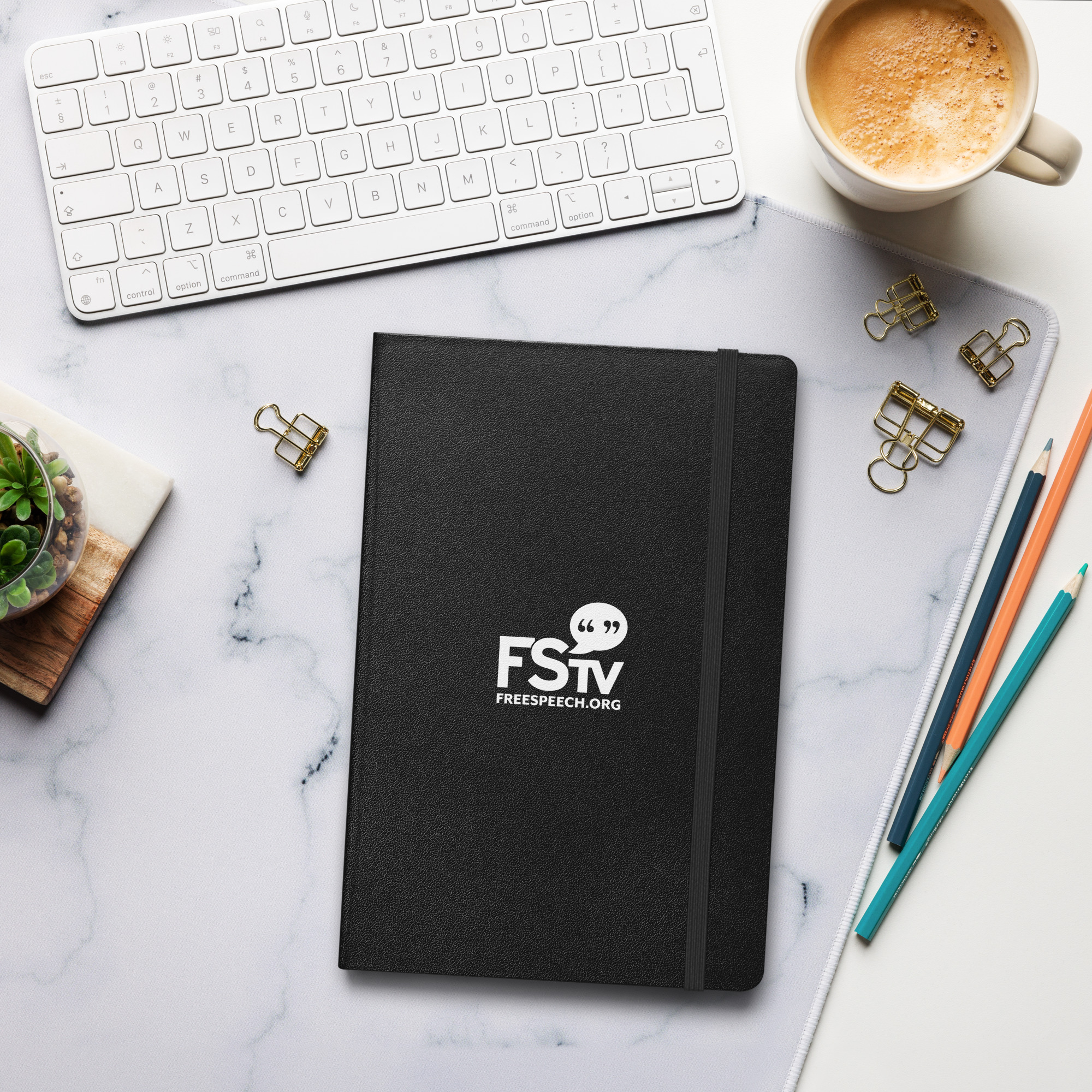 Hardcover FSTV bound notebook