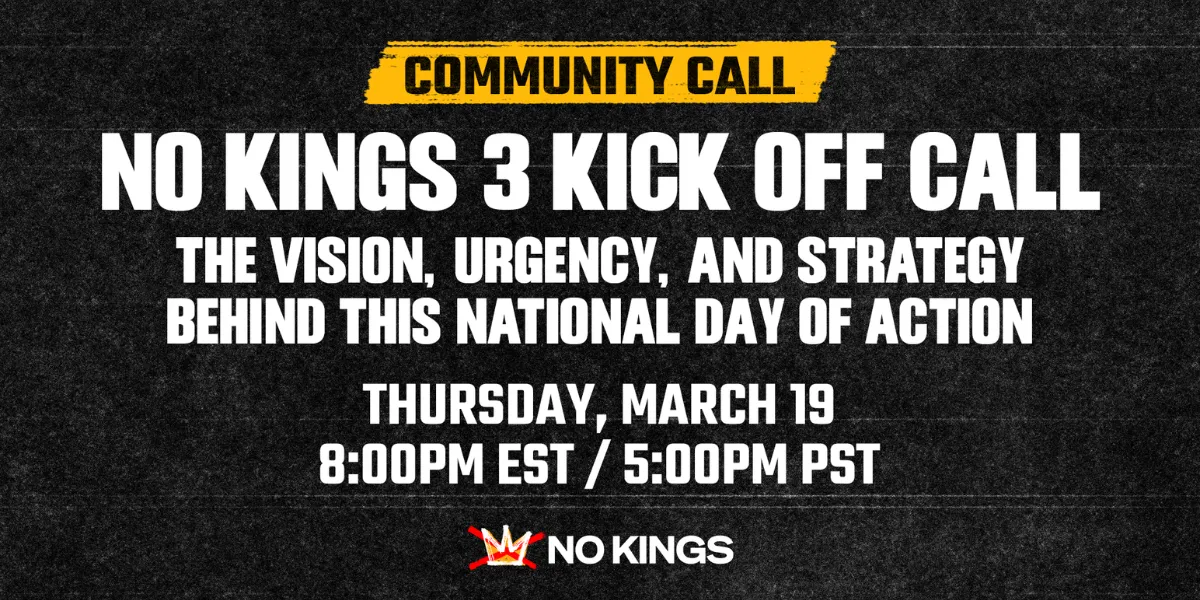 No Kings 3_Kick Off Call_31926